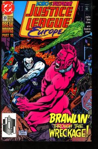 Justice League Europe #33 (1991)