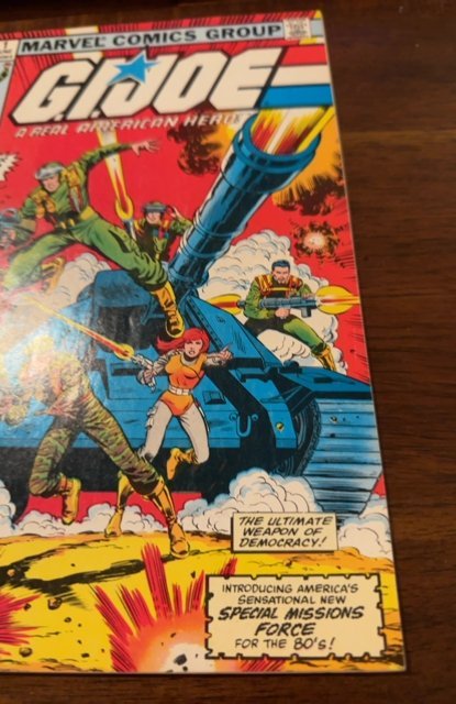 G.I. Joe: A Real American Hero #1 (1982) deluxe format 1st print original