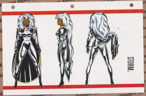 Official Handbook of the Marvel Universe Sheet - Storm