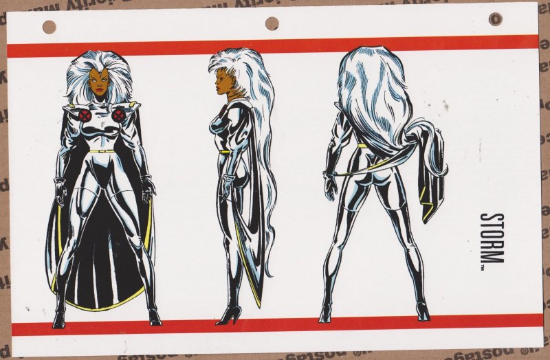 Official Handbook of the Marvel Universe Sheet - Storm