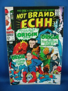 NOT BRAND ECHH 7 VF FANTASTICAL FOUR 1968