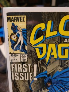 Cloak and Dagger 1 VF condition. Newstand Marvel Comics
