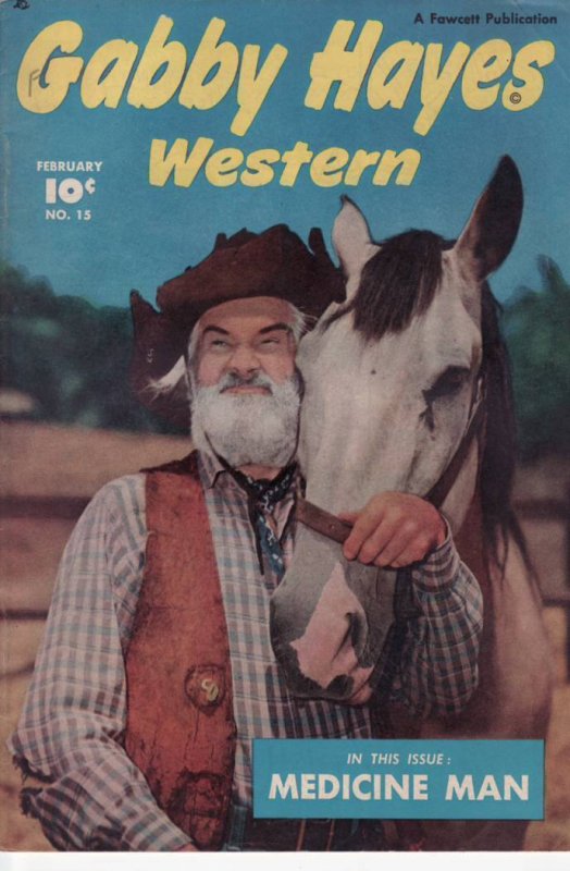 Gabby Hayes Western--#15--1950--COMIC BOOK--Fawcett--FN/VF