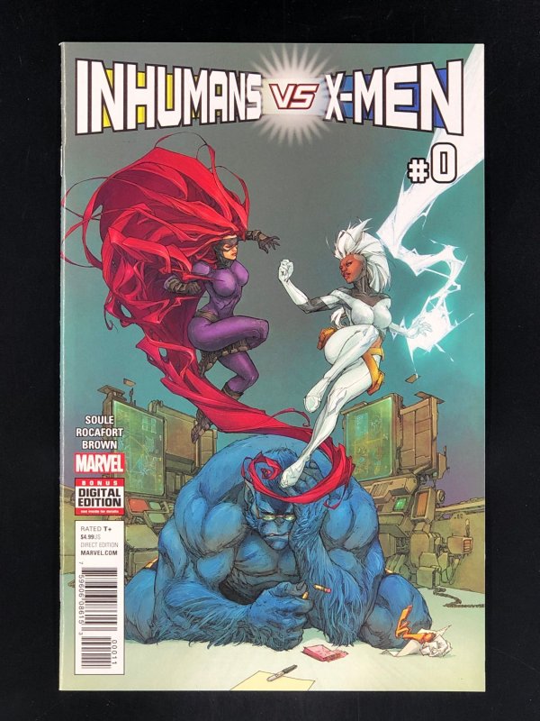 Inhumans Vs. X-Men #0 (2017) VF/NM