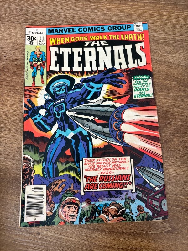 Eternals # 11 VG/FN Marvel Comic Book Jack Kirby 13 J454