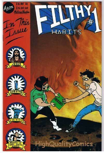 FILTHY HABITS #1, NM, Jesus, Record Albums, 1996, more indies in store