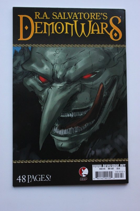 R.A. Salavtore' Demon Wars The Demon Awakens Prestige Edition NM