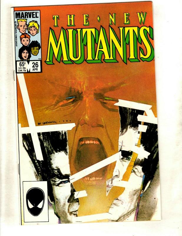 Lot Of 10 New Mutants Marvel Comic Books # 21 22 23 24 26 27 28 29 30 31 JF23