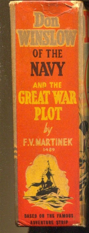 Don Winslow Of The Navy and The Great War Plot #1489-1940-pre WWII-FN- 