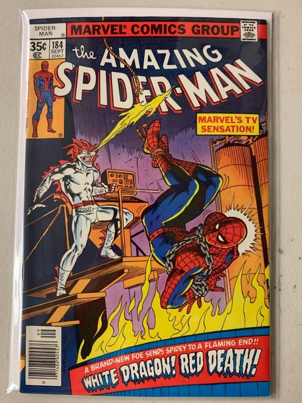 Amazing Spider-Man #184 newsstand 7.0 (1978)