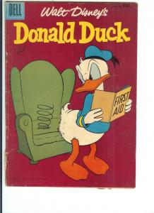 Donald Duck  #52 - Silver Age - (G+) March/April 1957