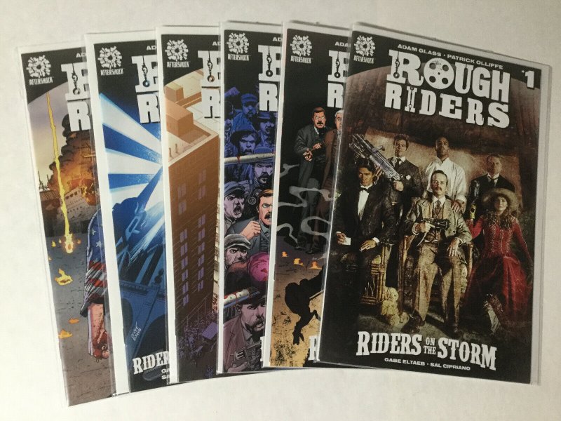 Rough Riders 1-7 Riders On The Storm 1-6 Nation 1 Lot Nm Near Mint Aftershock