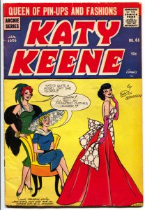 Katy Keene #44  1959 - Archie  -FN - Comic Book
