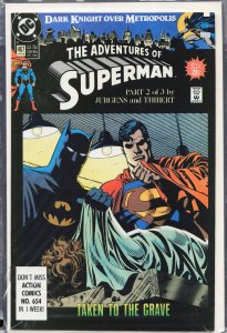 Adventures of Superman #467 (1990) Superman