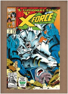 X-Force #17 Marvel Comics 1992 X-CUTIONER'S SONG W/O Card VF 8.0