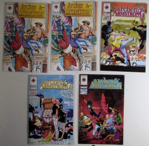 1992 Archer & Armstrong Lot of 5 #4 x2, 14, 16, 21 Valiant Comic Books