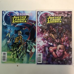 Convergence: Justice League of America (2015) Complete Set # 1-2 (NM+) DC Comics