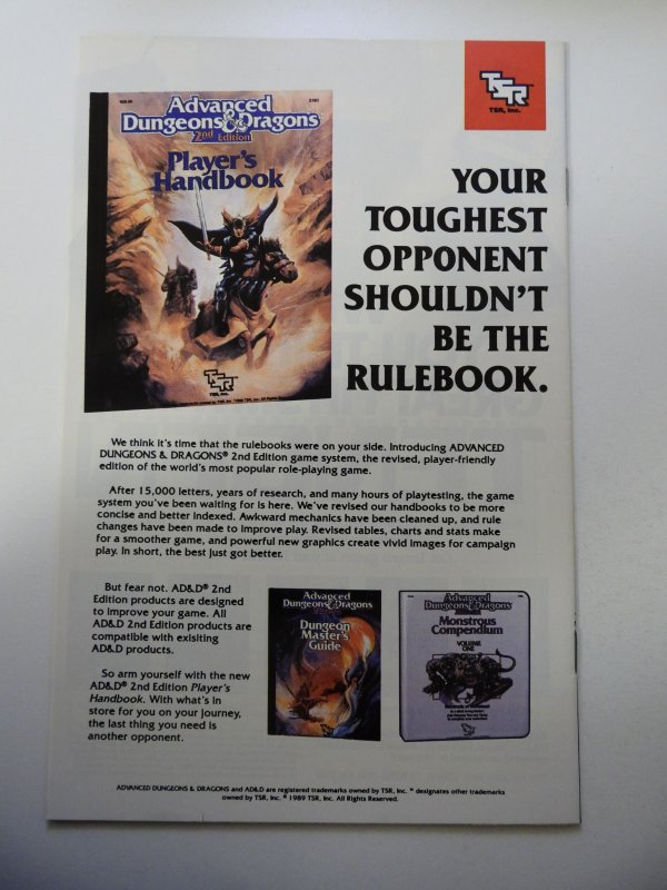 The Uncanny X-Men #247 (1989) VF Condition