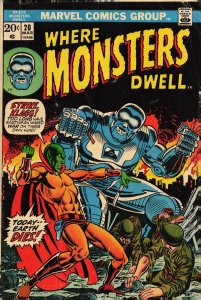 Where Monsters Dwell #20 (1973) Klagg