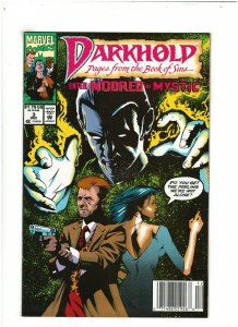 Darkhold #3 VF 8.0 Newsstand Marvel Comics 1992
