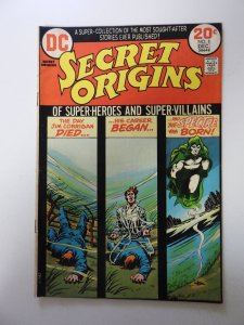 Secret Origins #5 (1973) FN- condition