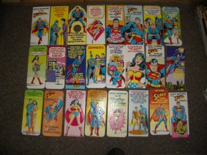 Neal Adam Superhero  Greeting card lot of 47- 1978- Batman- Superman 