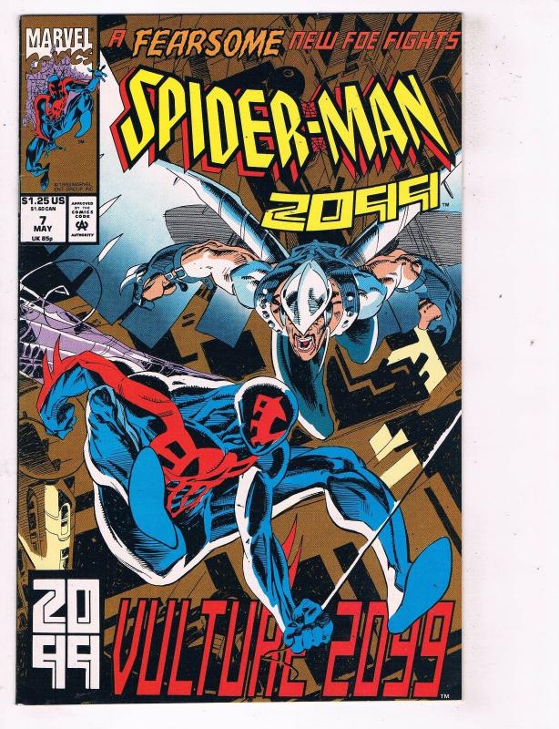 Spider-Man 2099 #7 VF Marvel Comics Comic Book Avengers Sept 1993 DE48