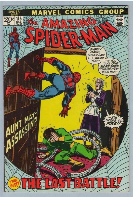 Amazing Spider-man 115 Dec 1972 VF-NM (9.0)