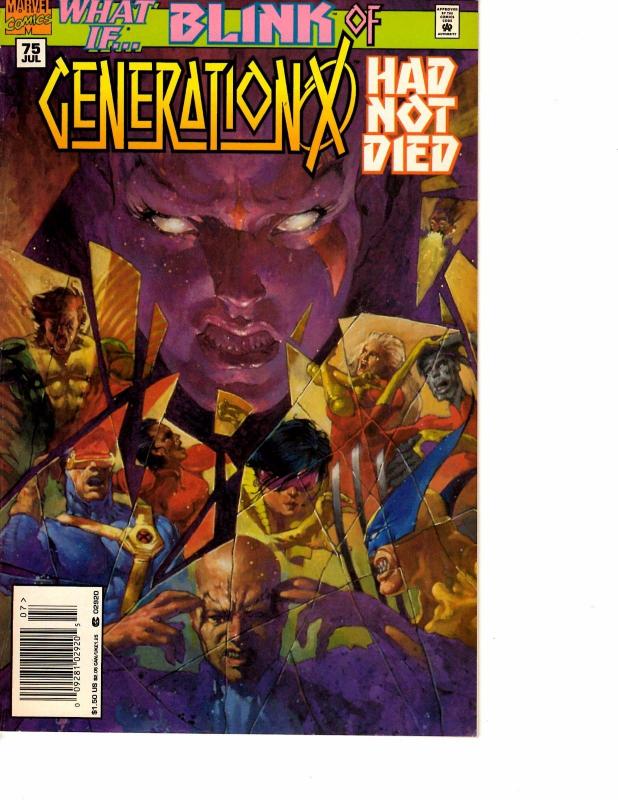 3 What If ? Marvel Comic Books # 73 74 75 NM Range Hulk Thor Avengers X-Men DC3