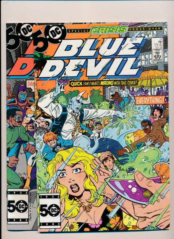 DC Comics BLUE DEVIL lot #17,18 (1985) ~ VF/NM (PF200) 2 Comics