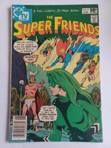 Super Friends #47 - Superman - Batman - Wonder Woman  - 1981 - VF