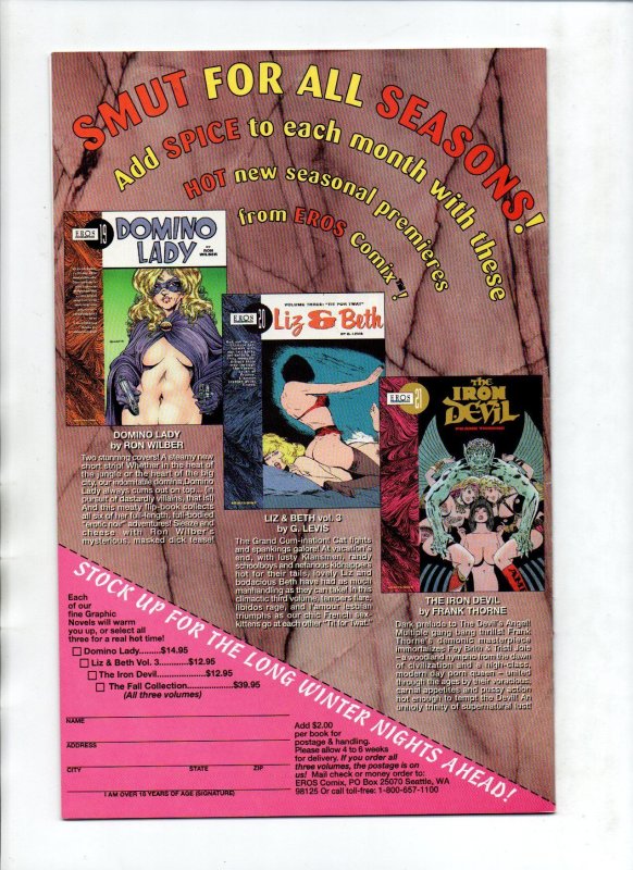 Bondage Confessions #2 - Dementia - Eros Comix - 1995 - VF/NM