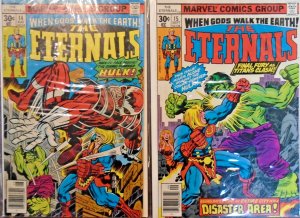 *Eternals V1 (1976, Kirby, Marvel) #11, 13-19, Anniversary 1