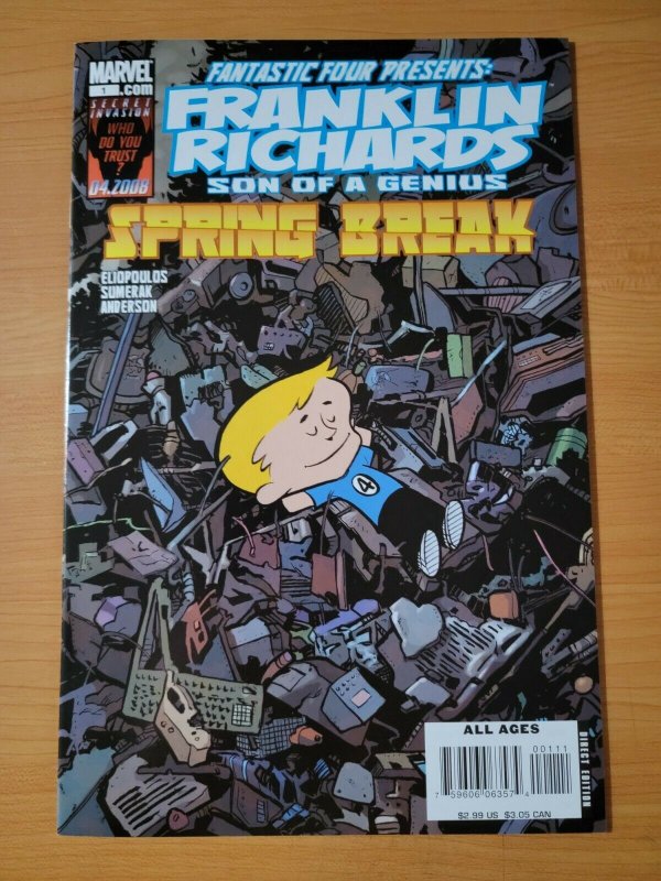 Franklin Richards Spring Break #1 One-Shot ~ NEAR MINT NM ~ 2008 Marvel Comics