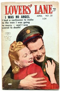 Lovers' Lane #23 1952- Golden Age Romance- Marked- I was No Angel VG