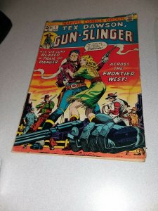 Tex Dawson Gun-Slinger 1 marvel comics 1973 western two gun cult bronze age kid