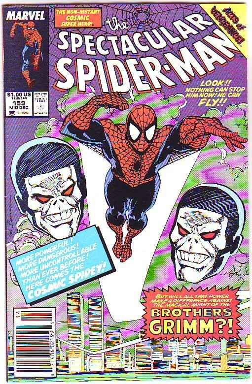 Spider-Man, Peter Parker Spectacular #159 (Feb-90) NM/NM- High-Grade Spider-Man