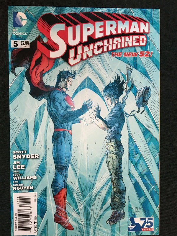SUPERMAN UNCHAINED NEW 52 JIM LEE #1-9 VF-NM