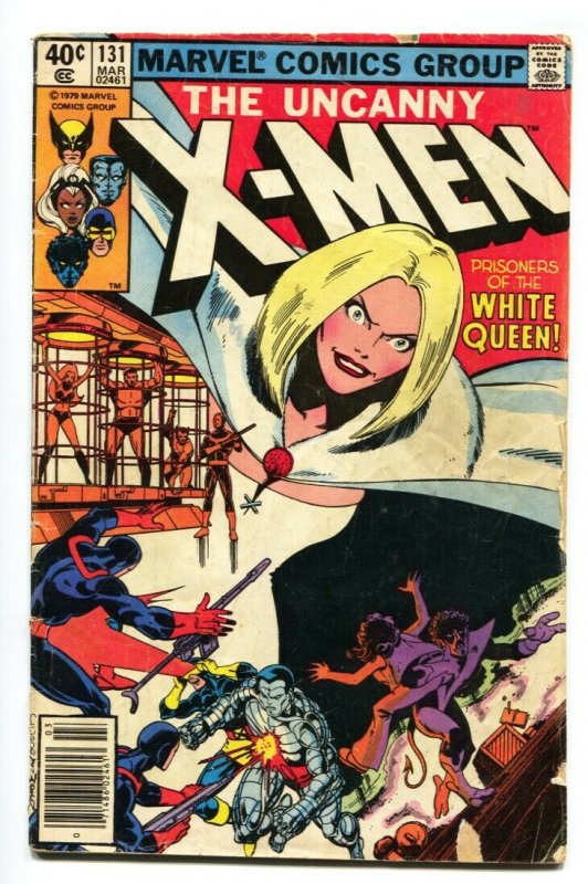 X-Men #131 1980 2nd Dazzler White Queen cover- G