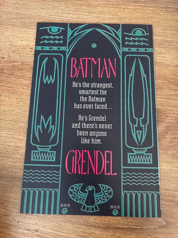 Lot Of 2 Batman Grendel Devil's Riddle DC Comico Comic Books # 1 2 NM 14 J454