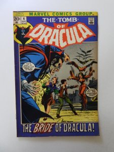 Tomb of Dracula #4 (1972) FN condition