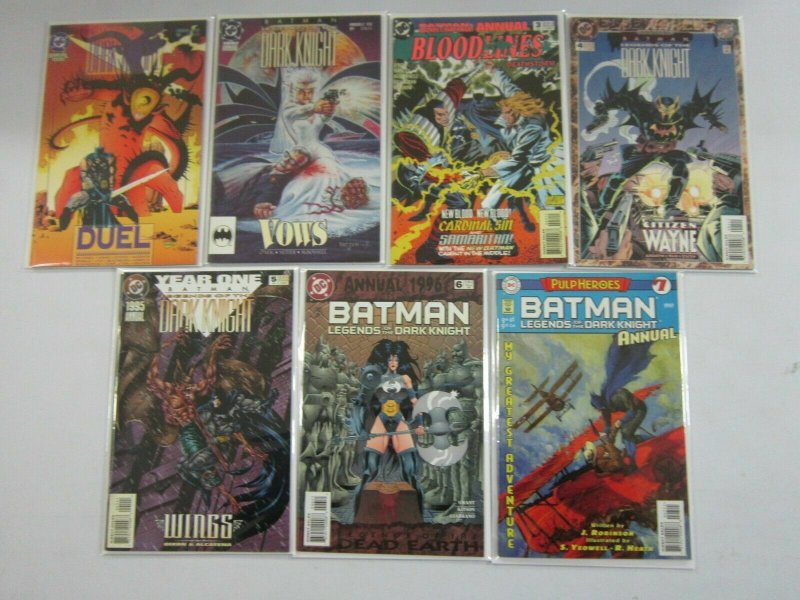 Batman Legends of the Dark Knight Annual #1-7 8.0 VF (1989-97)