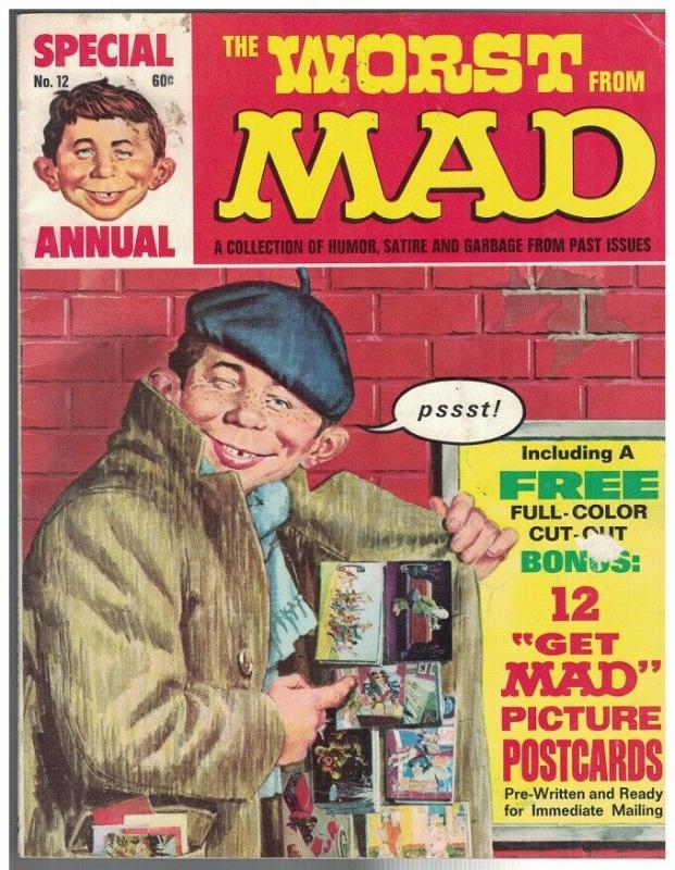 WORST FROM MAD 12 G-VG 1969 