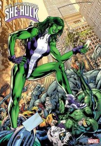 SENSATIONAL SHE-HULK #4 1:25 BRYAN HITCH VARIANT (NEAR MINT)