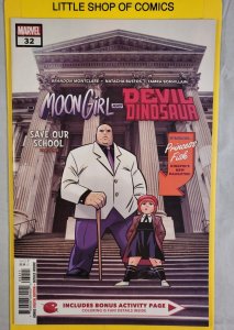 Moon Girl and Devil Dinosaur #32 1st Print 1st Princess Fisk MCU Disney+ VFNM