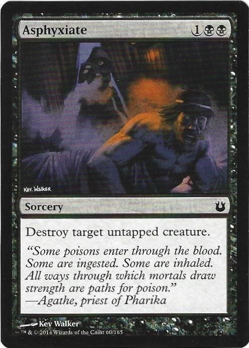 Magic the Gathering: Born of the Gods: Asphyxiate