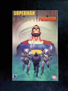 Superman and Batman vs. Alien and Predator #1  DC Comics 2007 VF