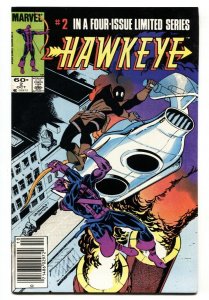 Hawkeye #2-1983-Newsstand variant-Comic Book-Marvel NM-
