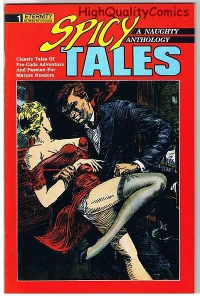 SPICY TALES #1, VF, Good Girl, Indy, Blondes, 1988, more indies in store