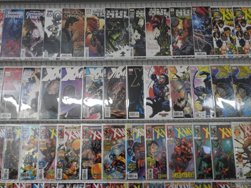 Huge Lot of 120+ Comics W/ Hulk, X-Men, +More! Avg. VF+ Condition!